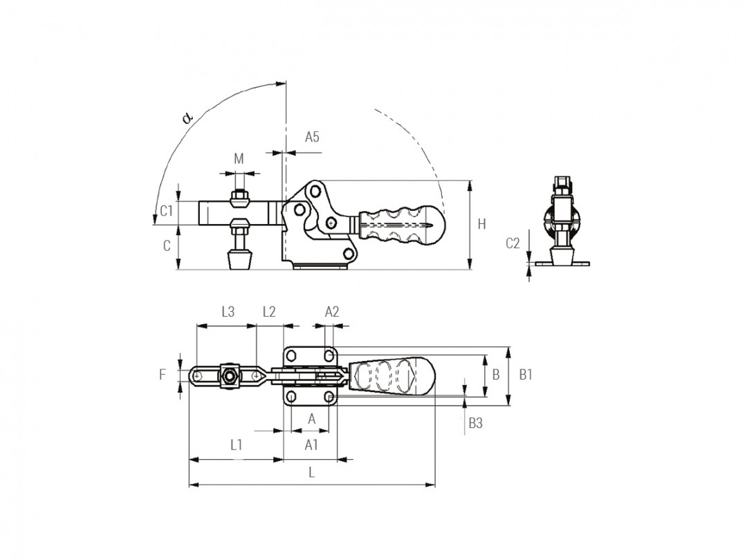  Piher Toggle Clamp, 